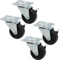 Neilsen 50mm Swivel Castor Wheels with Brake