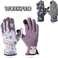 Garden Gardening Yard Gloves Nitrile Dipped Anti-slip Knit Wrist