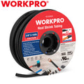 WORKPRO 100 FT 3/8" Heat Shrink Tubing Dual Wall Adhesive Lined Tubing