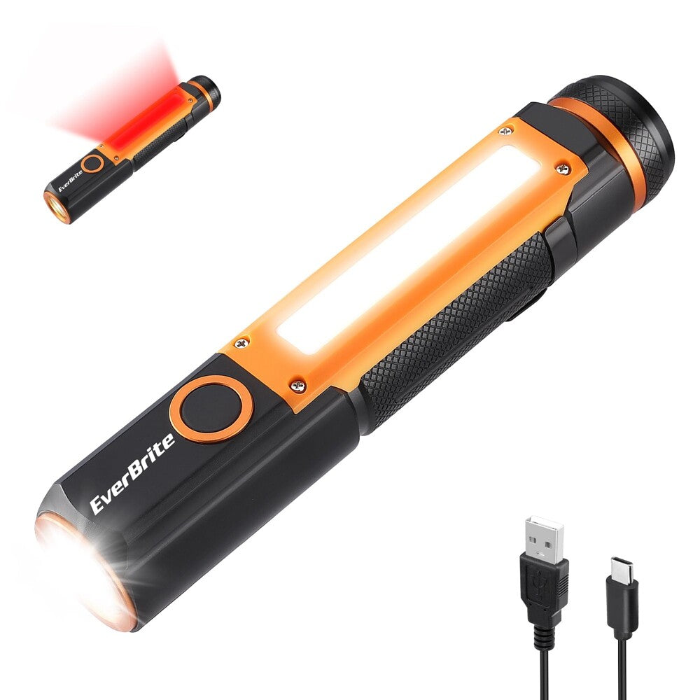 EverBrite Rechargeable LED Flashlight 500 Lumens Pocket Flashlight