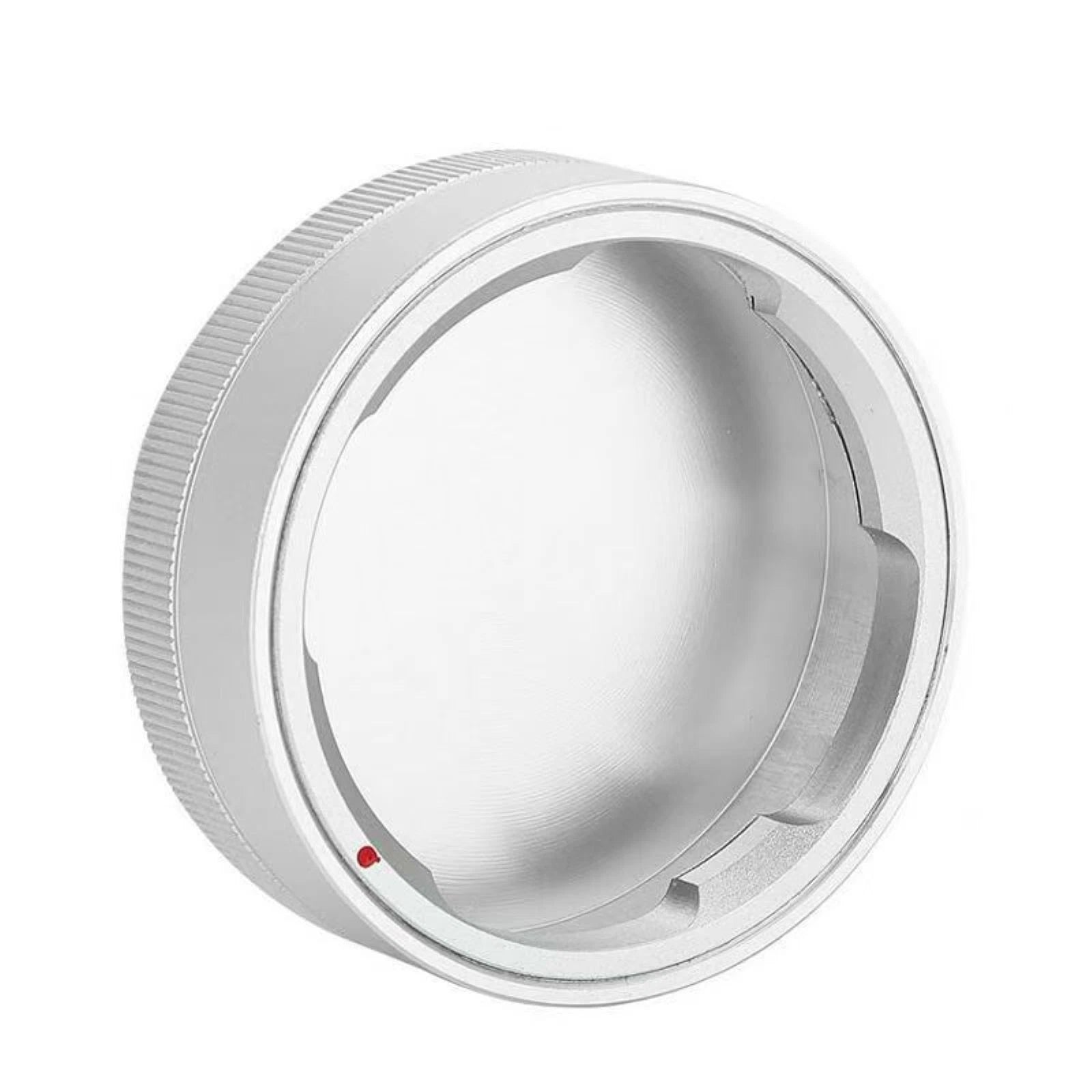 1* Silver Metal Rear Lens Cap Fit For Leica M Mount Lens Camera