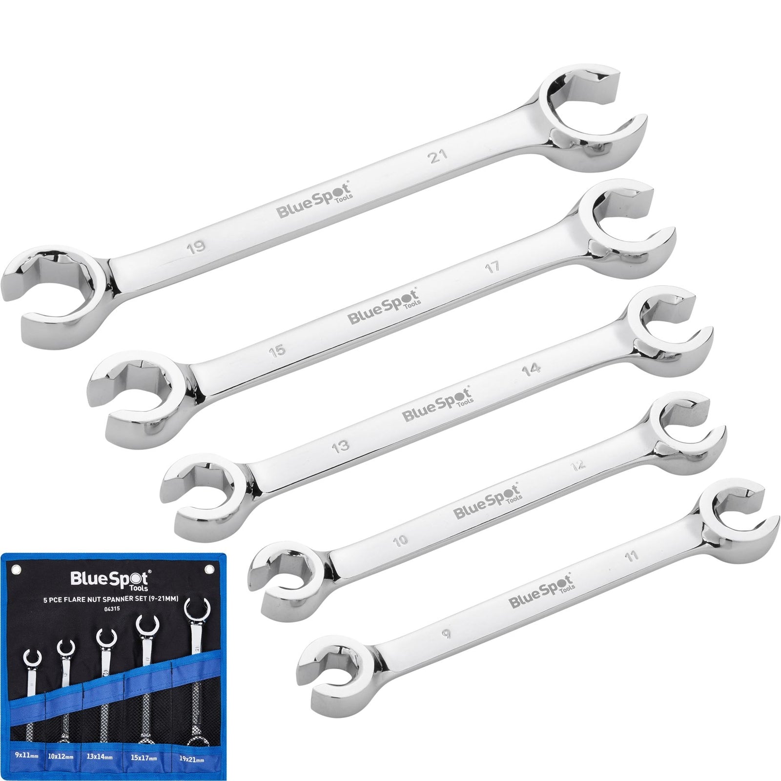Neilsen 5pc Ratchet Combination Wrench Set - Metric by Neilsen