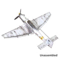 Paper Model 1:33 German Ju-87 D-3 Junkers Dive Bomber Aircraft Model
