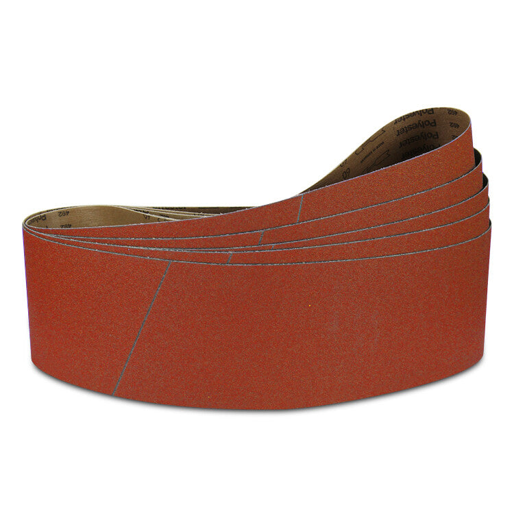 6" x 89" 40-Grit Ceramic Sanding Belt Kit - 5 Pack by Unbranded