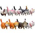 Car Decoration Cat Rotate Head Doll Kitty Creative Auto Ornaments Toys