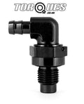 8mm Barbed 90 degree Rollover Vertical Vent Valve (ORB-6) Tank Mounted