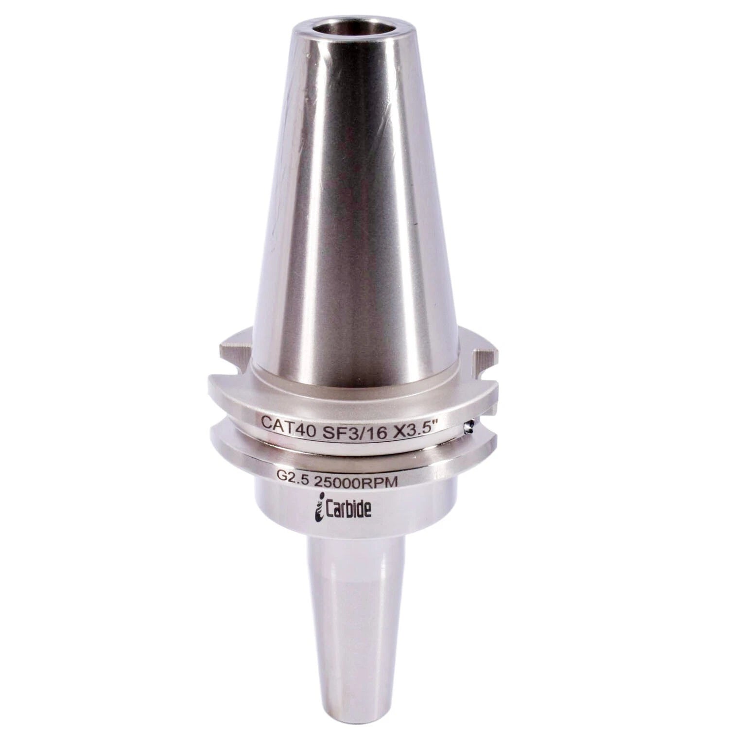 1PCS CAT40 3/16" X 3.5" SHRINK FIT TOOL HOLDER BALANCE G2.5 25000RPM