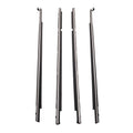 4pcs Outer Weatherstrip Door Belt Set for Toyota Corolla 1995-2002