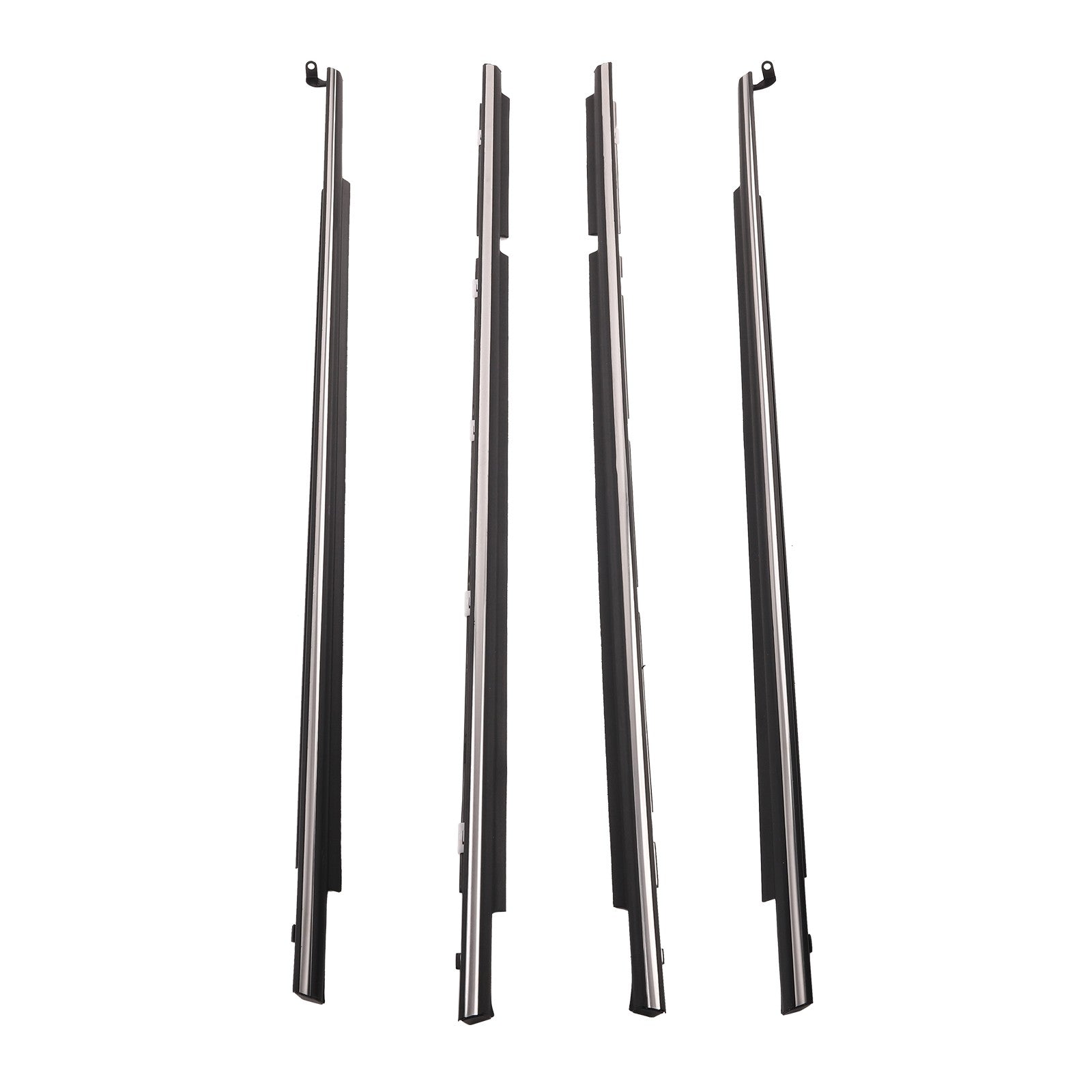 4pcs Outer Weatherstrip Door Belt Set for Toyota Corolla 1995-2002