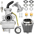 Pz20 Carburetor Kit Compatible With For Taotao 125cc 110cc 90cc