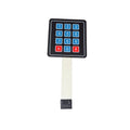 4x3 12 key Switch Membrane Matrix KeyPad Self Adhesive
