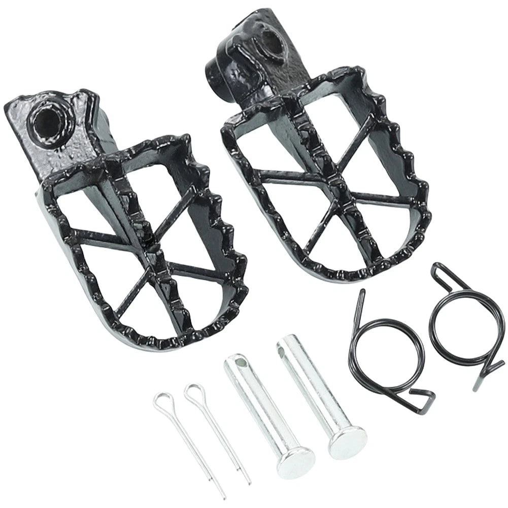 Black Cast Iron Footrest For 47 49cc For For Mini Off Road Motorcycles