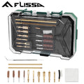 Flissa Universal Handgun Cleaning Kit Rod Bore Brushes Cleaning Jag