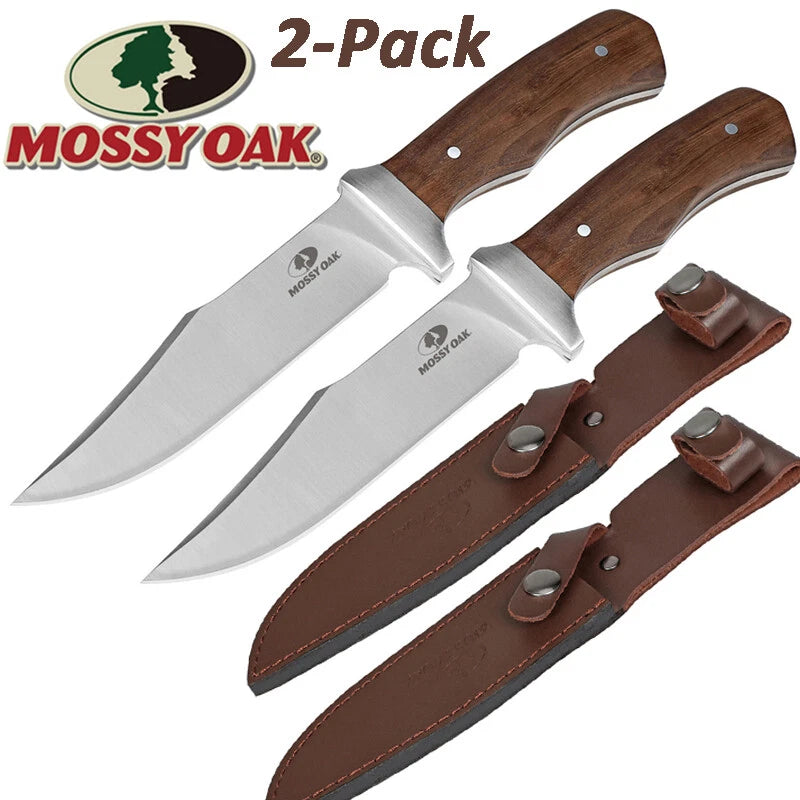 Mossy Oak 11" Full Tang Survival Hunting Knife Fixed Blade Tactical