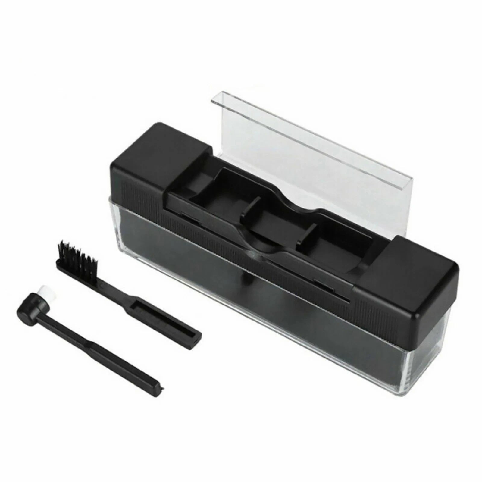 2 In 1 Vinyl Record/dvd/vcd Cleaning Brush Set Stylus Velvet