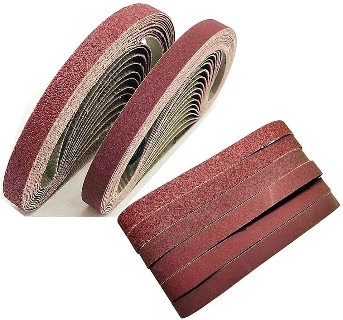 1"x30" Sanding Belts Assortment 60-400 Grit by Unbranded