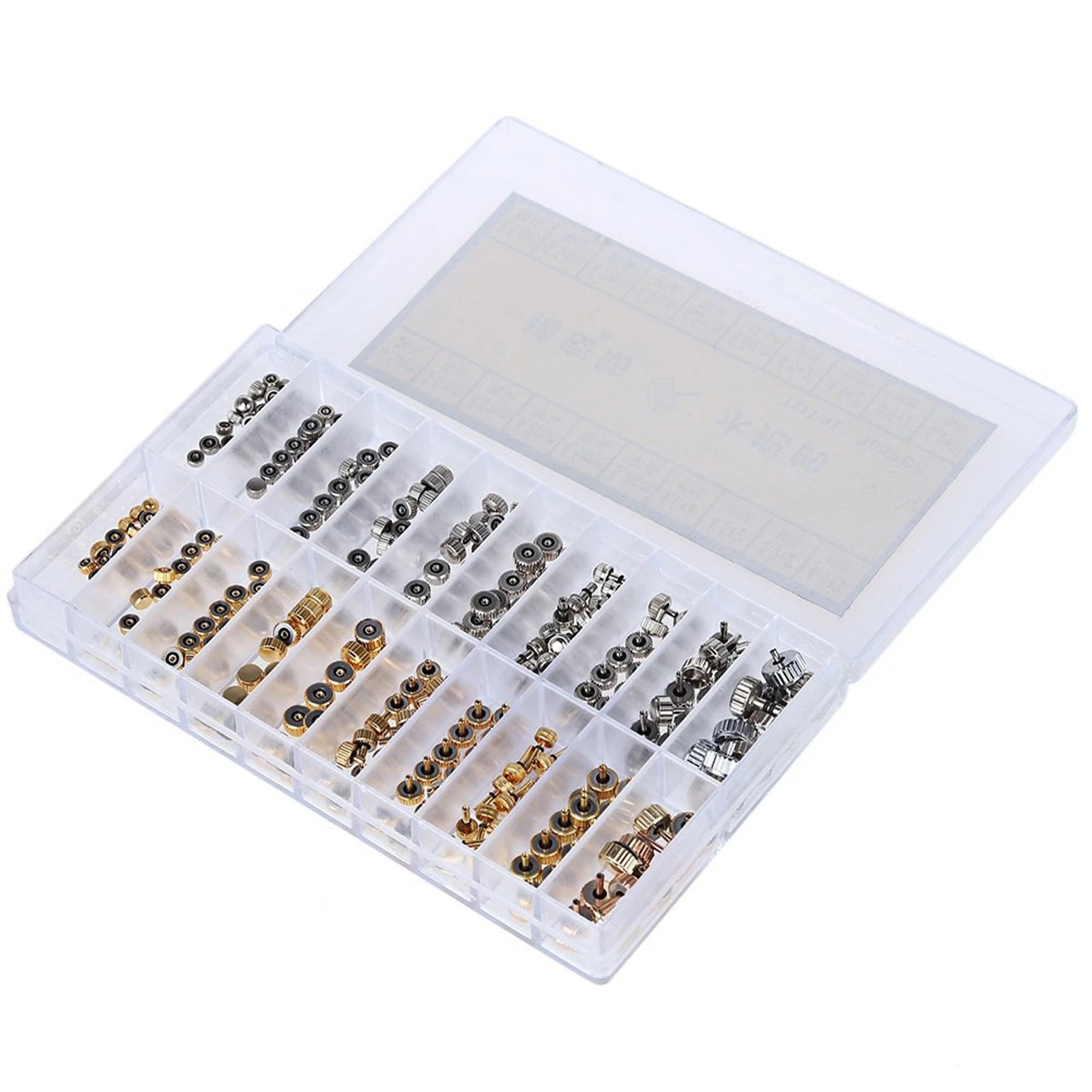 Multi Sizes Copper Quartz Watch Stem Crown Repair Assortment