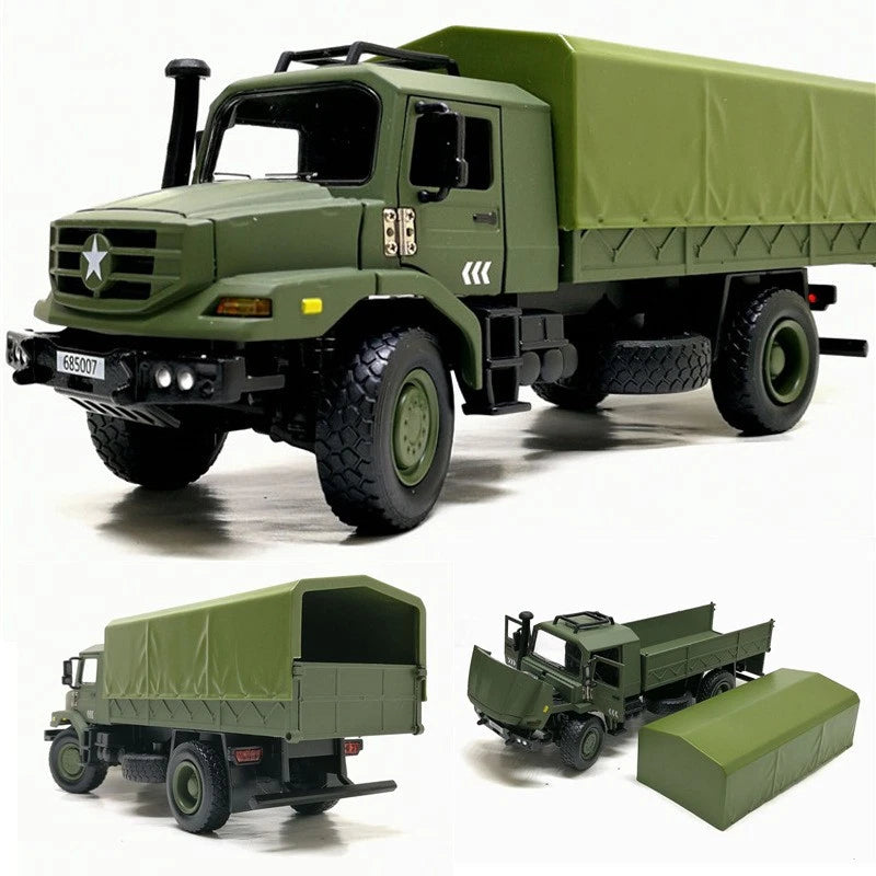 1/36 Wwii Zetros Truck Model Alloy Military | Built Supply Co