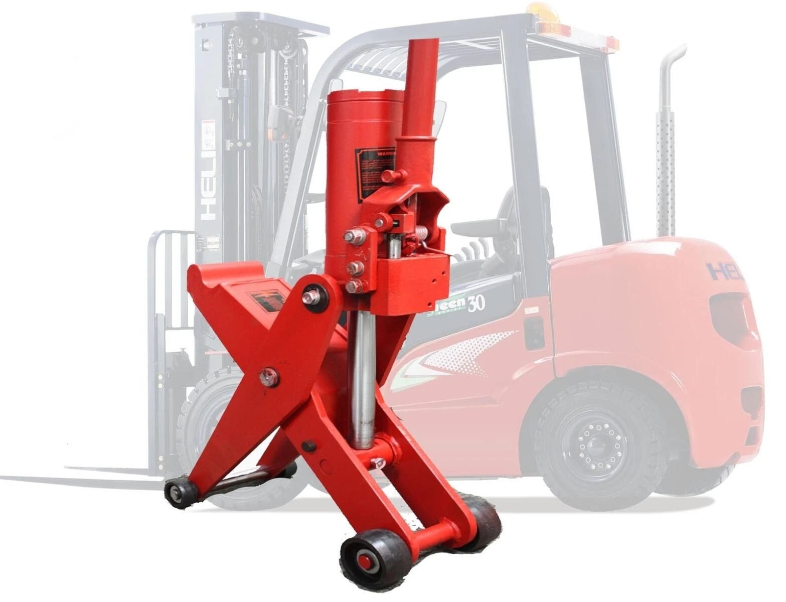 5 Ton Hydraulic Forklift Jack Dual Position Truck Tractor Scissor