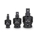 Capri Tools Premium Impact Universal Joint Set - CrMo, 3-Piece by Capri Tools