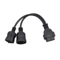 6+9 Pin Y Cable-i Truck Heavy Duty Diagnostic Cable Adapter Scanner