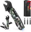13-in-1 Multi Tool Pocket Knife Adjustable Wrench Stainless Steel