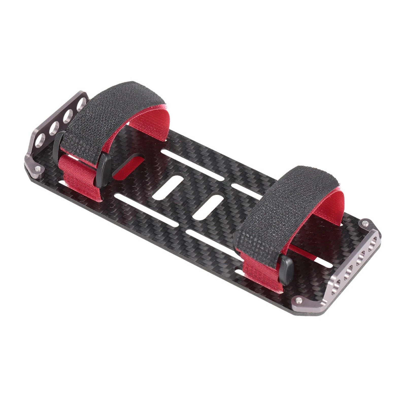 Carbon Fiber Battery Mount Plate Tray&ties For Axial Scx10 1/10 Rc