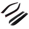 4Pcs Front Rear Visors for Honda CRV CR-V 2002-2006 Window Rain Deflectors