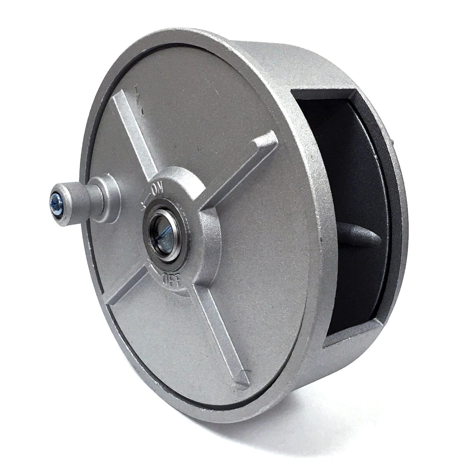 6" Aluminum Tie Wire Reel Coil Uncoil Cord Holder Lightweight Left