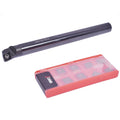 New 16mm Shank Indexable Turning Cutter 180mm Ccmt09t304 Carbide Usa