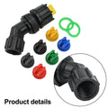 Sprayer Head And Six Nozzle Tips 010 To 06mm For | Built Supply Co