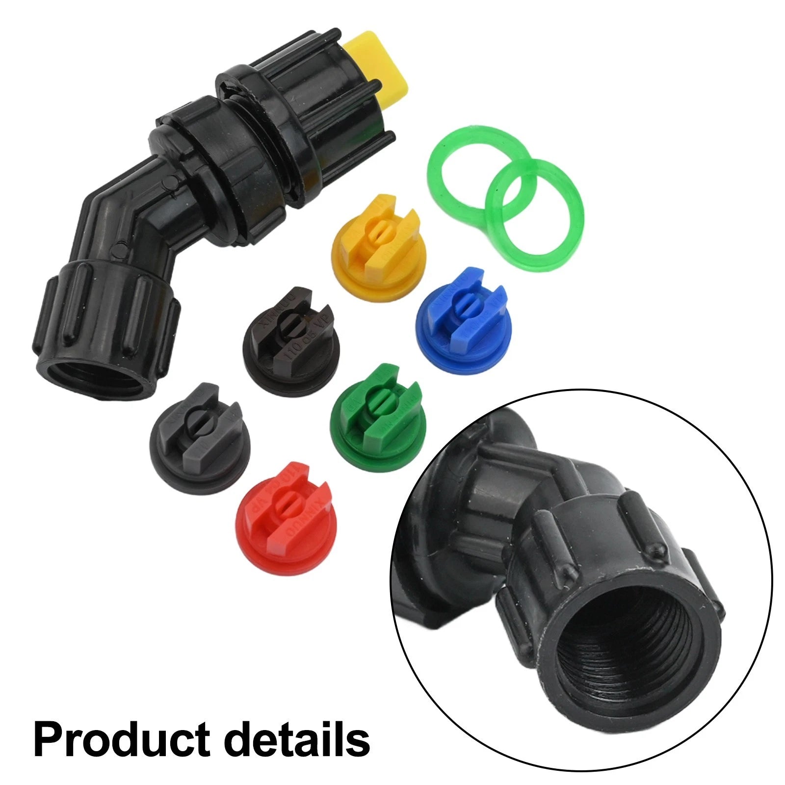 Sprayer Head And Six Nozzle Tips 010 To 06mm For | Built Supply Co