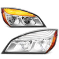 Fit 18-24 Freightliner Cascadia Pair Chrome Housing | Built Supply Co