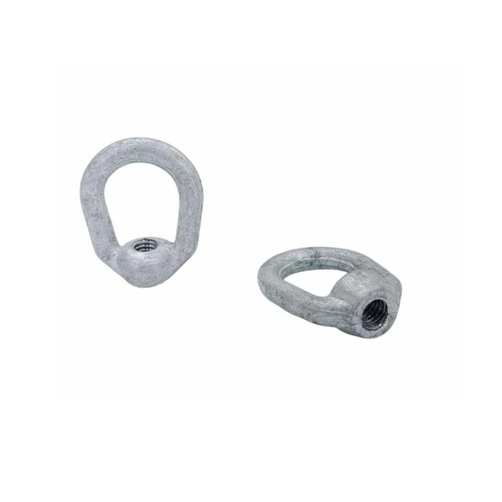 5/16" Hot-dipped Galvanized Eye Nut 3/8"-16 Tap, 1250 Lb Wll Lifting