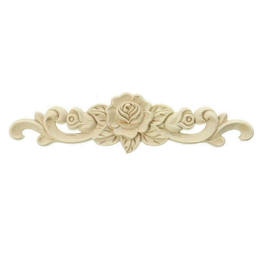 Wooden Carved-appliqu<wbr/>e Furniture Unpainted Mouldings Decal