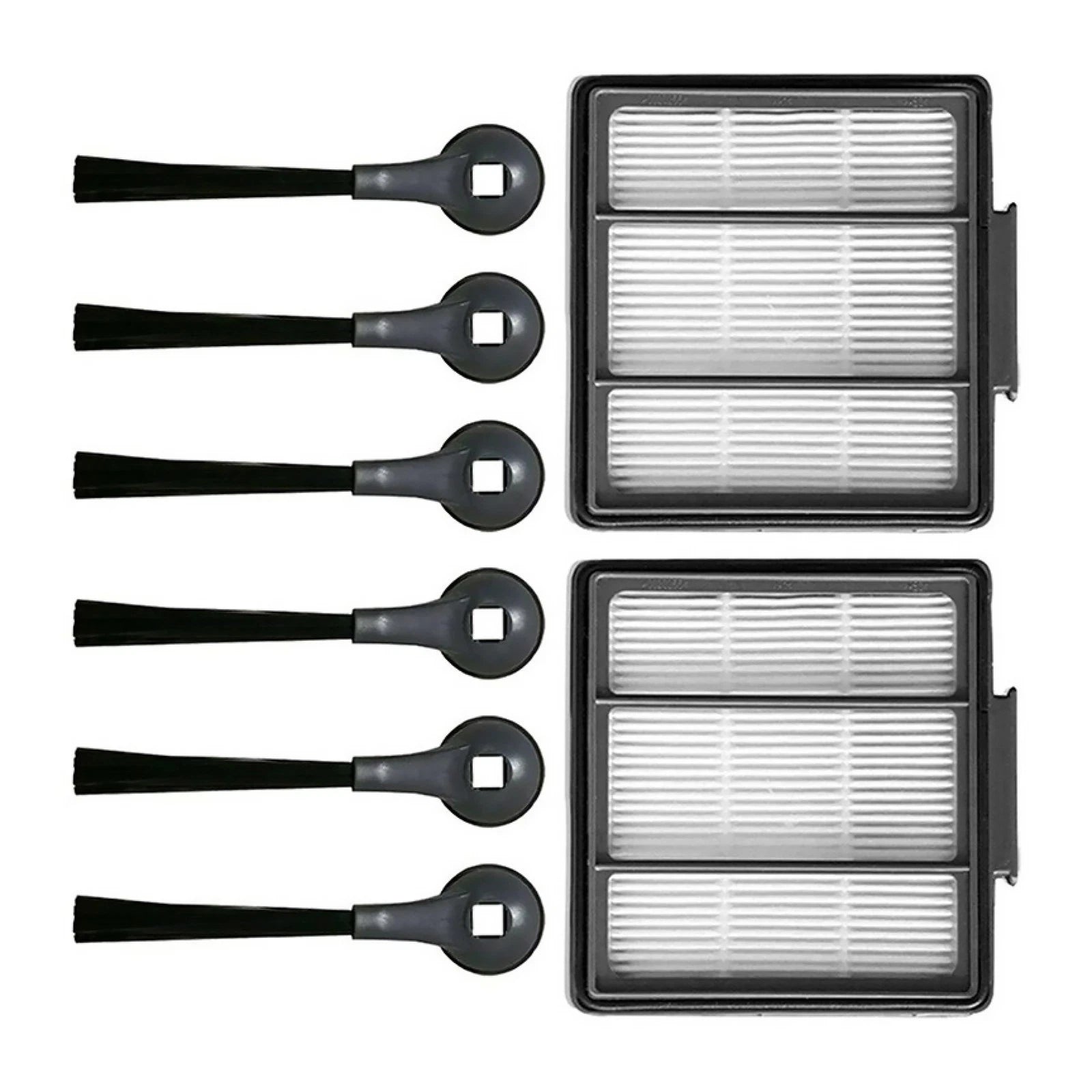 Hepa Filters Side Brush For Shark Iq R101ae (Rv1001ae) R101 (Rv1001)