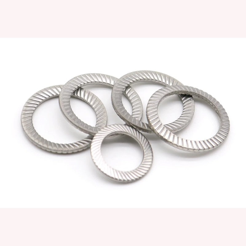 M2-M30 Serrated Safety Locking Washers A2 304 Stainless Steel
