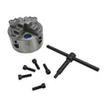 4 Jaw Independent Ground Hardened 3 Inch Lathe Chuck Lathing Plain