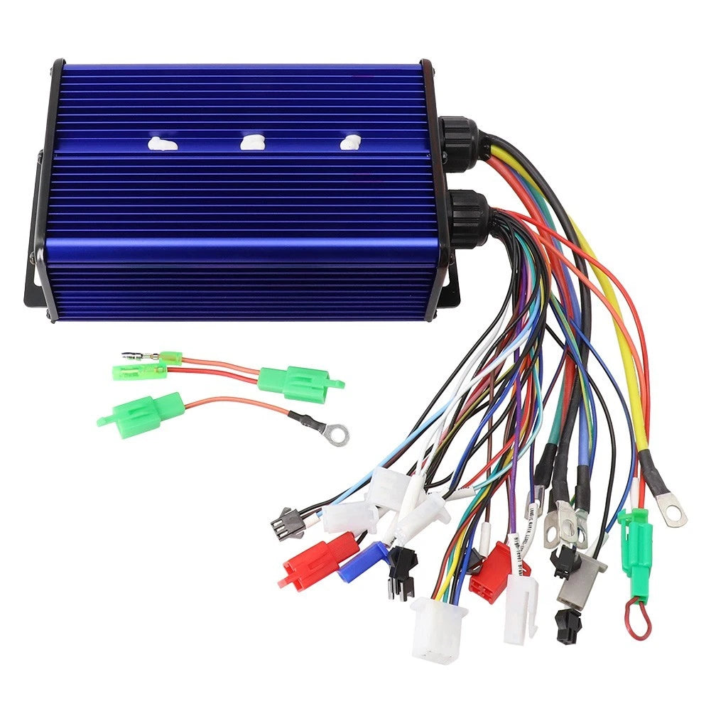 Brushless Hub Motor Controller 1200W 48V/60V/72V 50a 18mos For E-bike