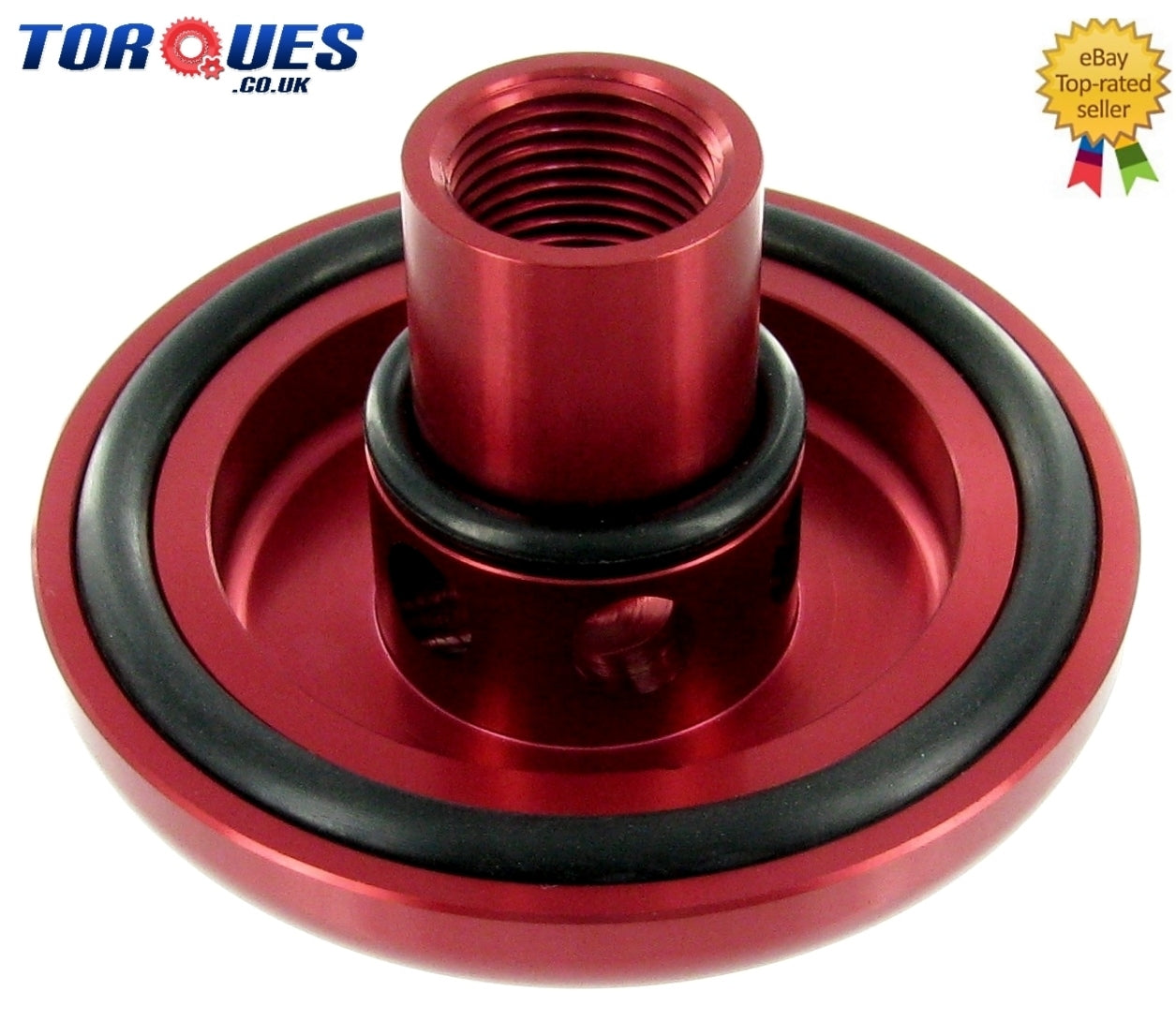Torques Universal Oil Sandwich Plate Take Off Cover In Red M20 x 1.5