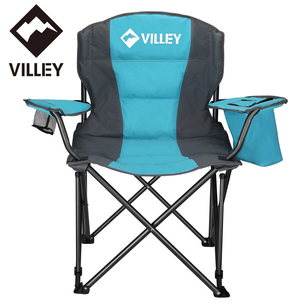 Villey Oversized Camping Chair Folding Camp Chair Portable Outdoor