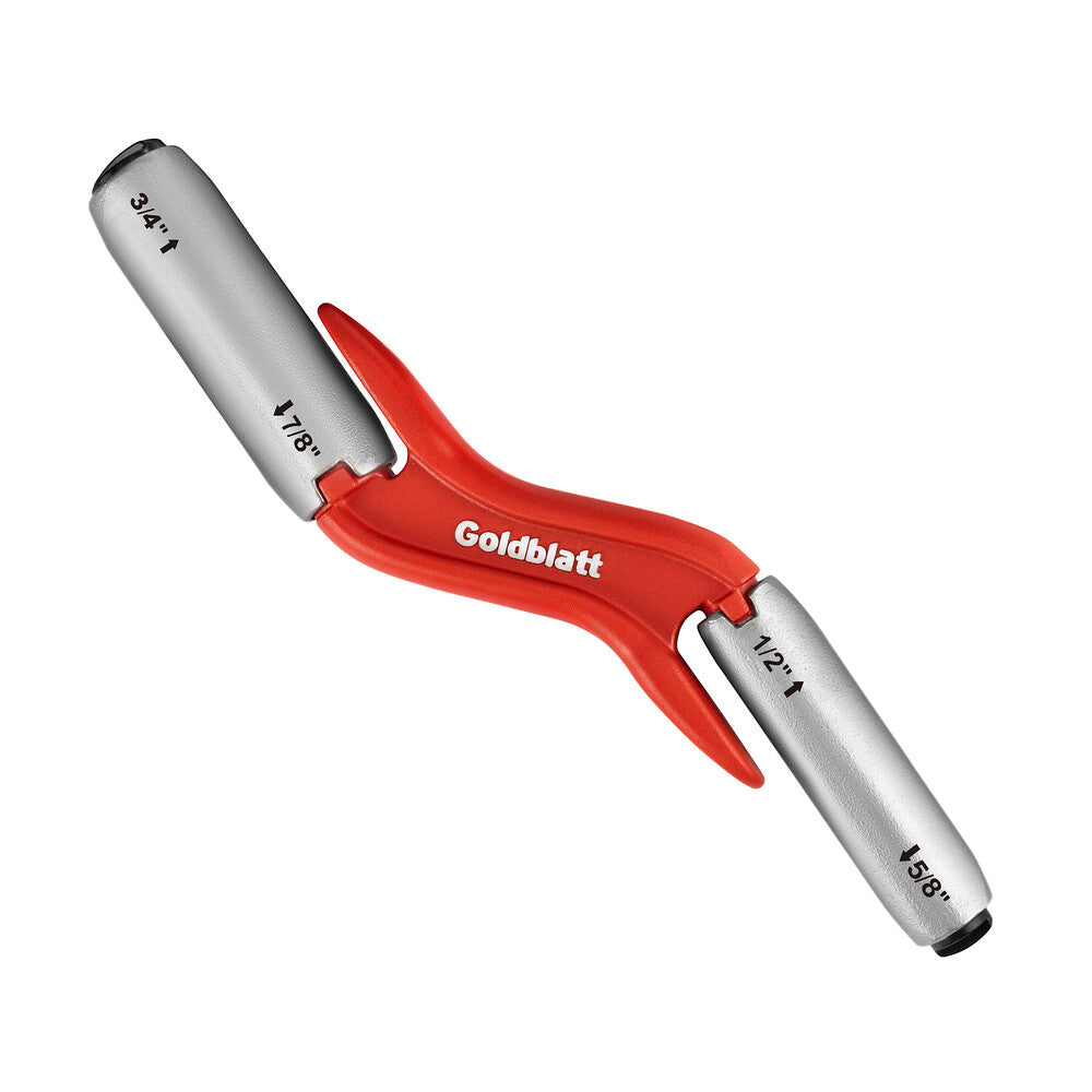 Goldblatt RED Masonry Brick Jointer Tool by Goldblatt