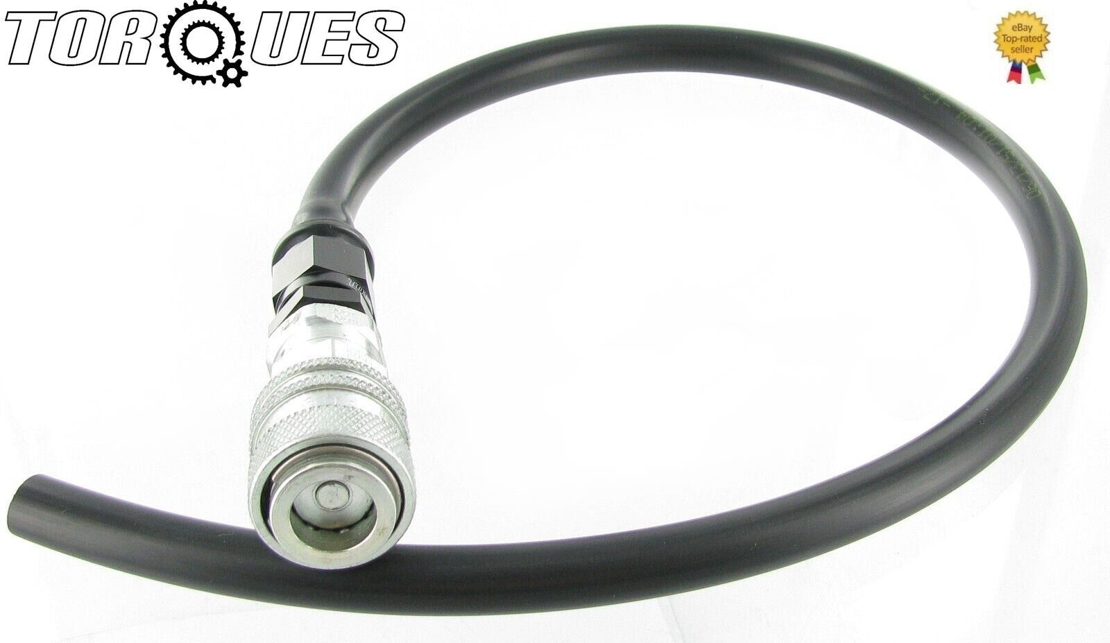 Fuel Sample / Sampling Female Assembly with Hose Fia Approved Black