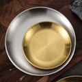 Stainless Steel Plate With Balanced Weight For Stable Placement On