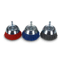Bha 3" Nylon Wire Cup Brush With 1/4" Hex Shank For | Built Supply Co