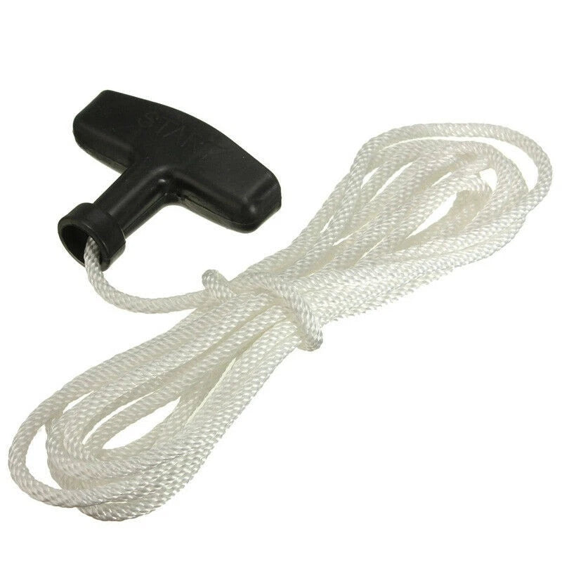 Universal Starter Start Cord Line 98cm Rope W/ Pull Handle For Petrol
