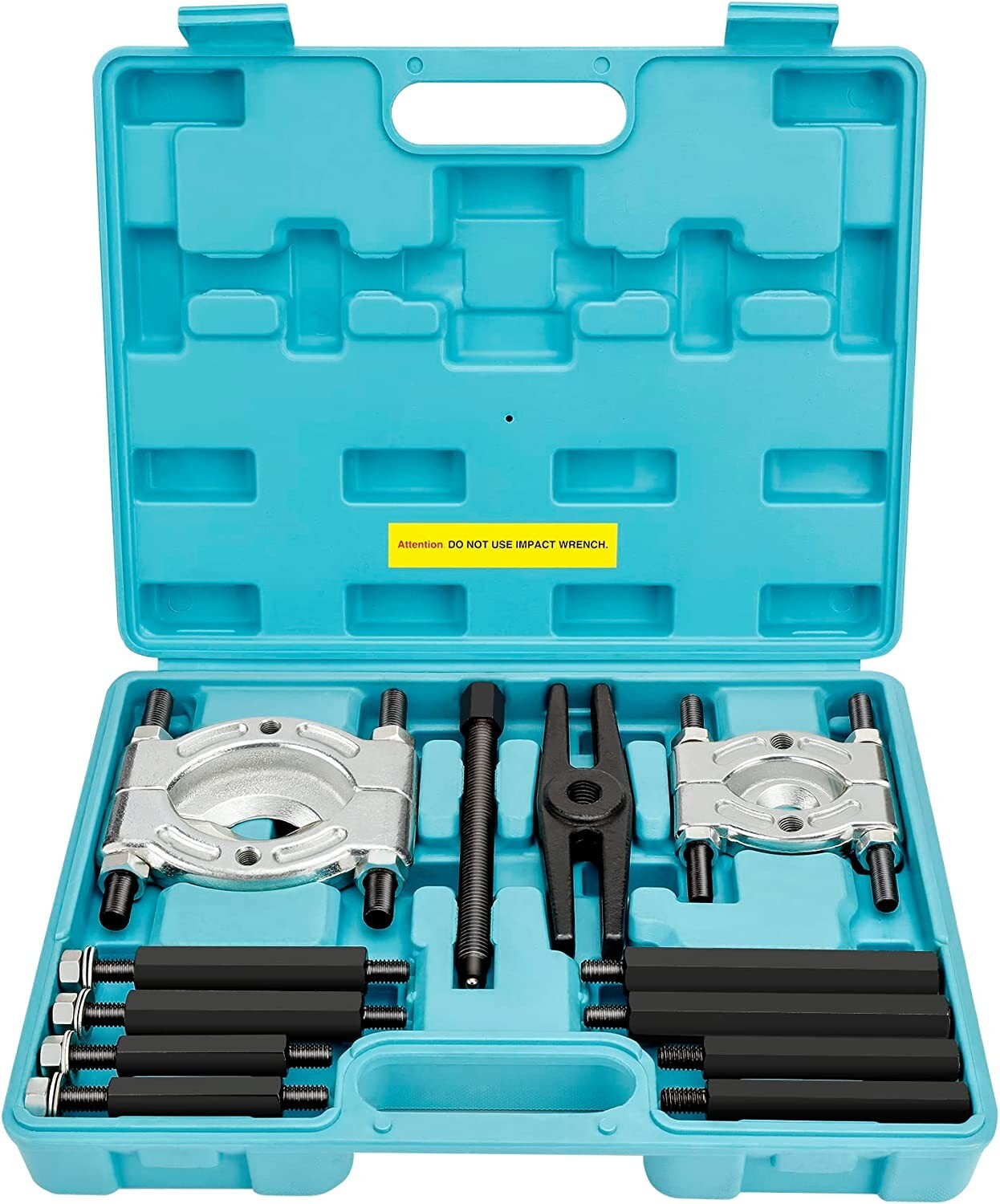 DURATECH 12pc Bearing Puller Set 5-Ton Capacity by DURATECH