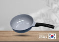 Made In Korea| 9" Ceramic Coating Interior And Exterior Cooking Wok,