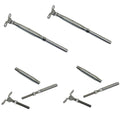 3/8" Stainless Steel Deck Toggle & Swage Stud Turnbuckle For 1/4"
