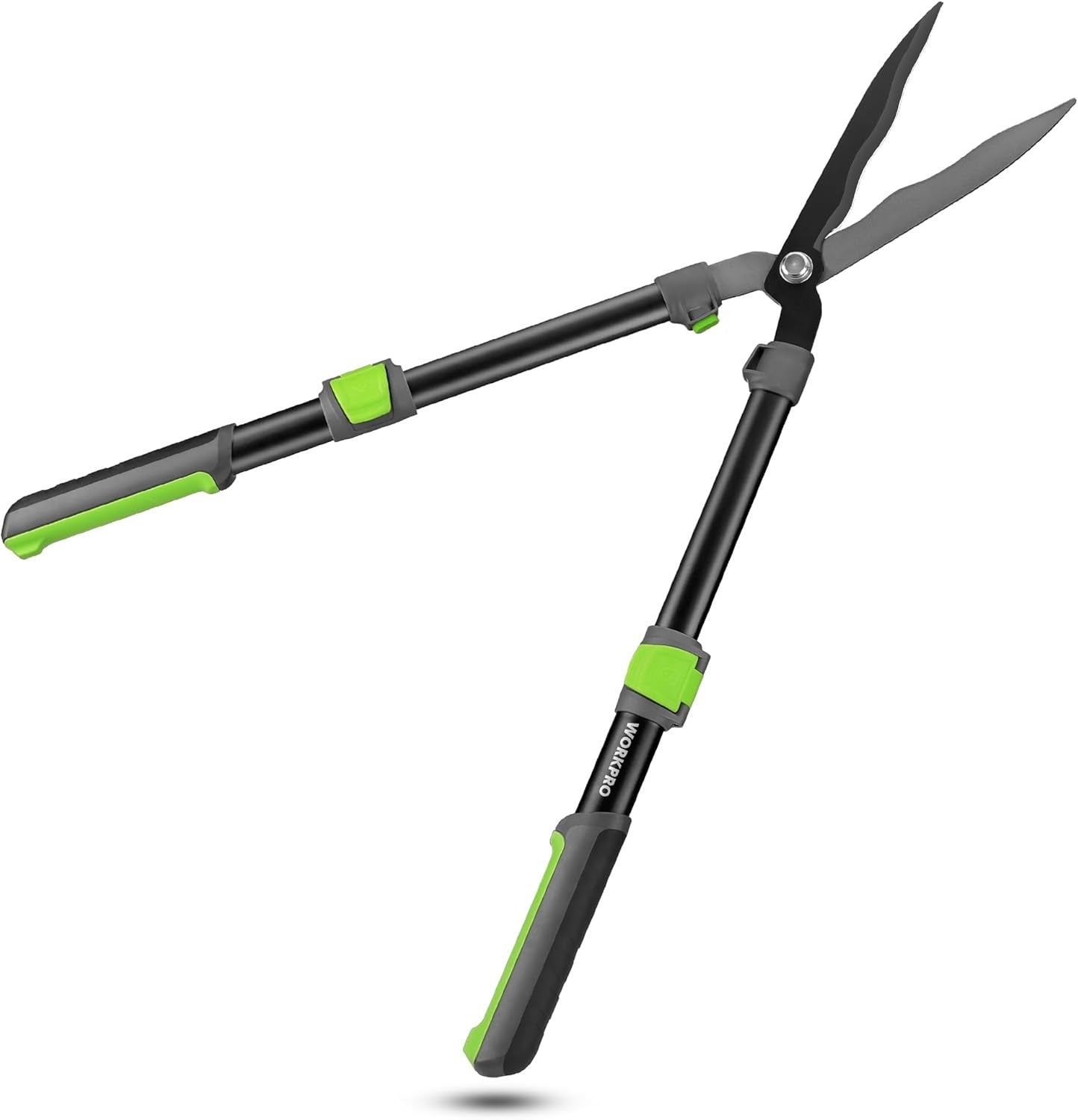 WORKPRO 25-33" Extendable Hedge Shear Manual Hedge Clipper Pruner